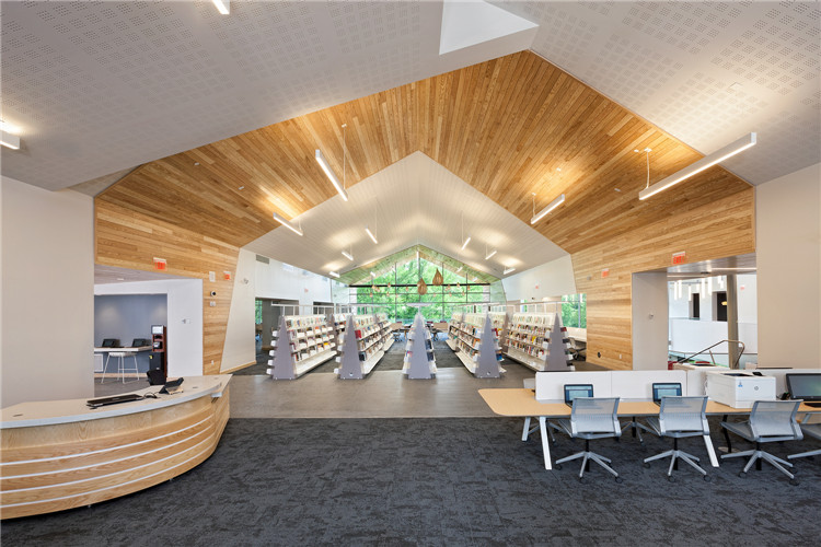 美国Varina图书馆-阅读空间