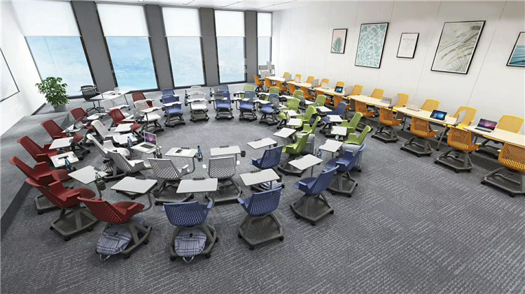 培训教室桌椅-教室家具